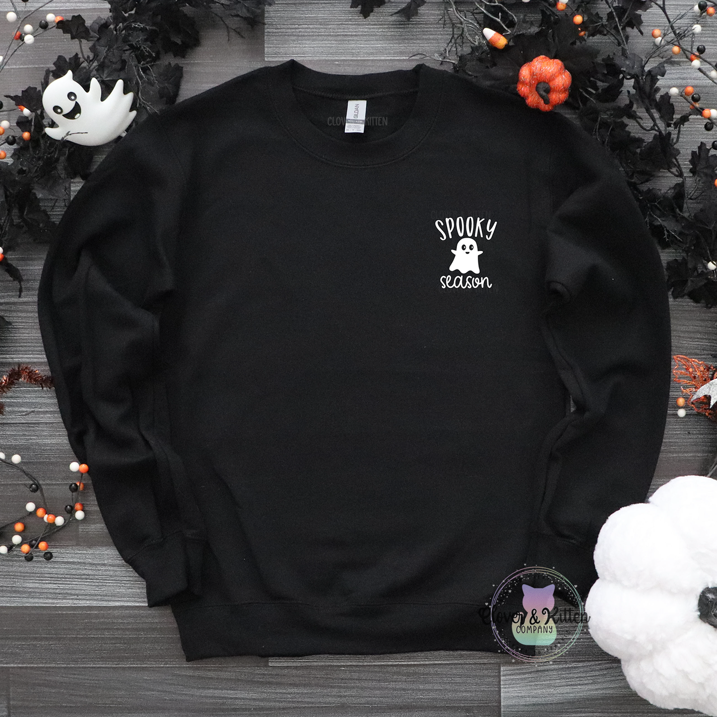 Spooky Season Sweatshirt, Halloween Sweatshirt, Womens Halloween Sweatshirt,