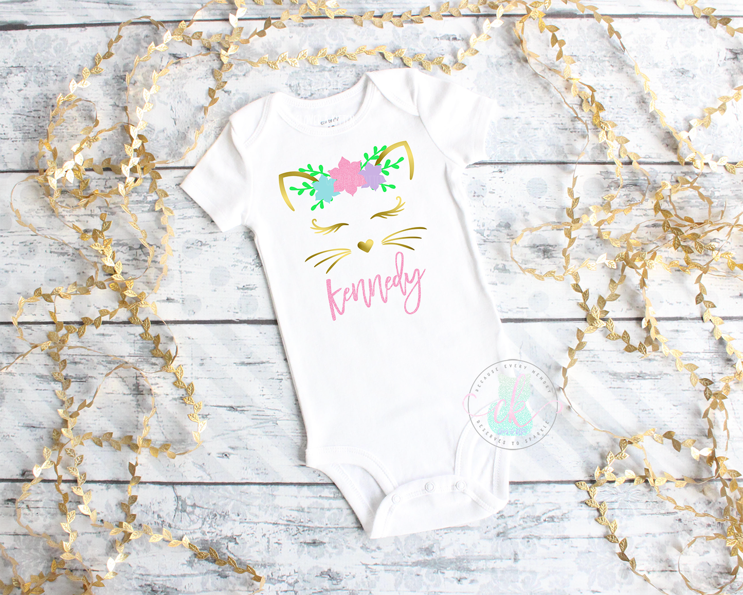 Cat Birthday Outfit, Kitty First Birthday