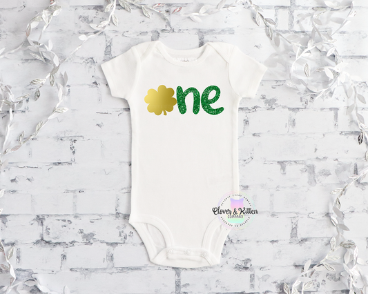 St Patrick's Day First Birthday Outfit