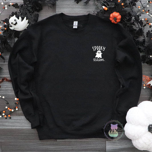 Spooky Season Sweatshirt, Halloween Sweatshirt, Womens Halloween Sweatshirt,