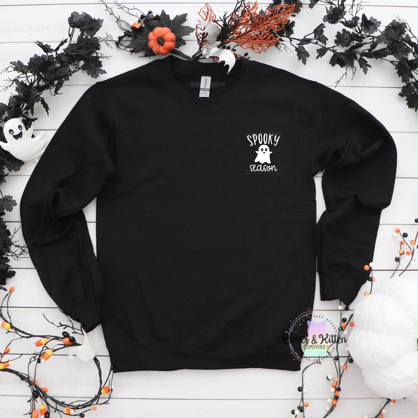 Spooky Season Sweatshirt, Halloween Sweatshirt, Womens Halloween Sweatshirt,