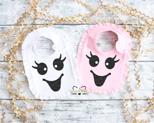 Halloween Ghost Bib, Halloween Bib