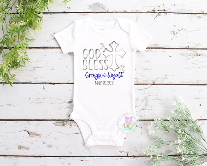 Boys Baptism Outfit, Baby Christening Outfit, Personalized Baptism Outfit