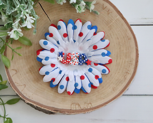 July 4th Hair Blossoms